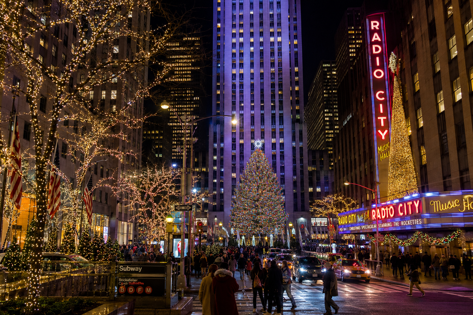 NUEVA YORK: LUCES NAVIDEÑAS